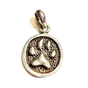 .925 Cat Claw Sterling Silver Jewelry Charm #cat #keepsake #family pet